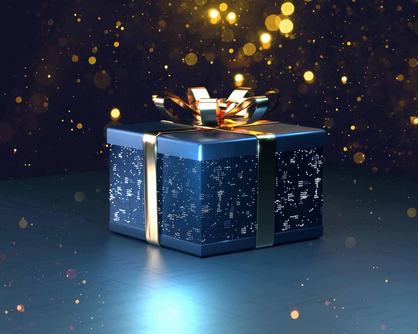 A New Year Gift Box